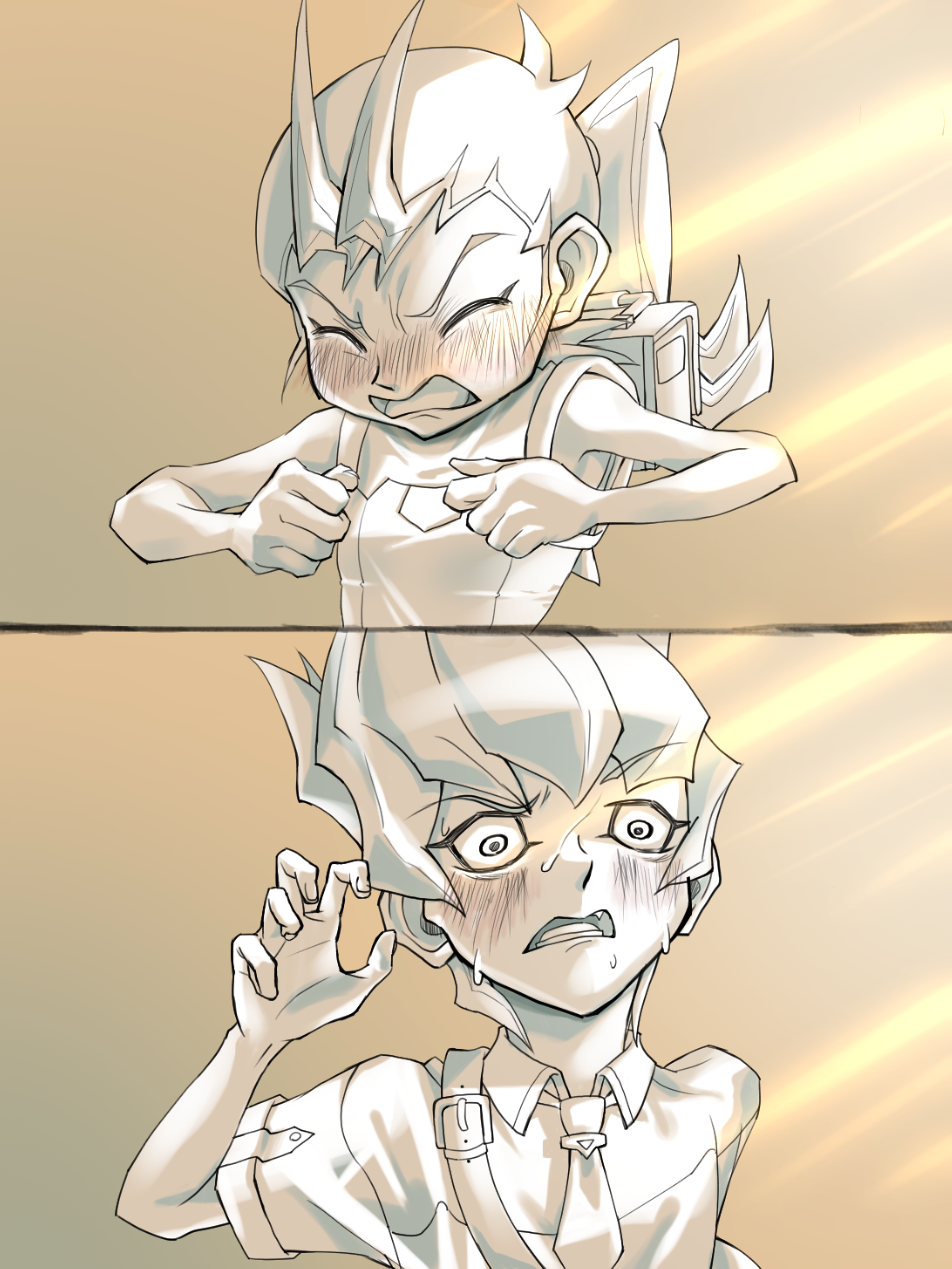 ベクターと遊馬♀