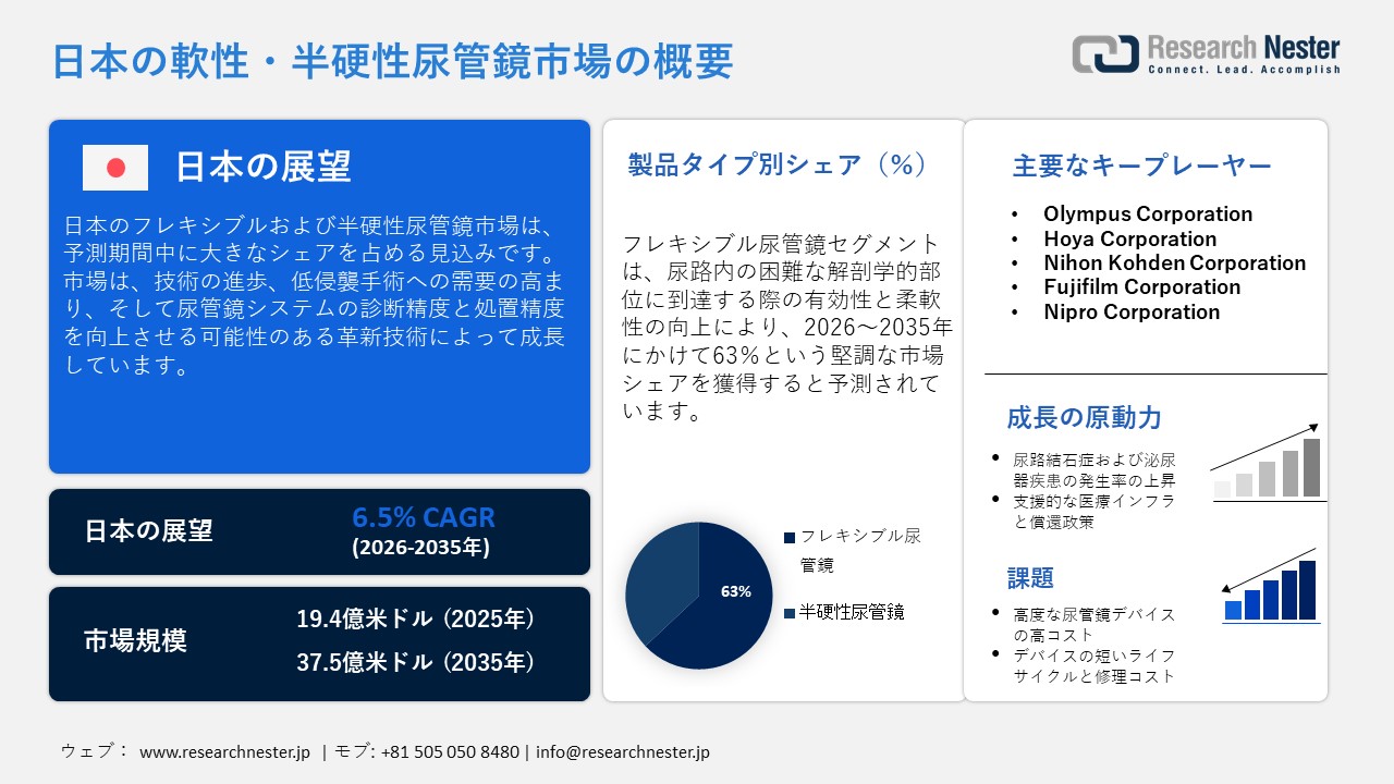 Japan Flexible and Semi-Rigid Ureteroscopy Market