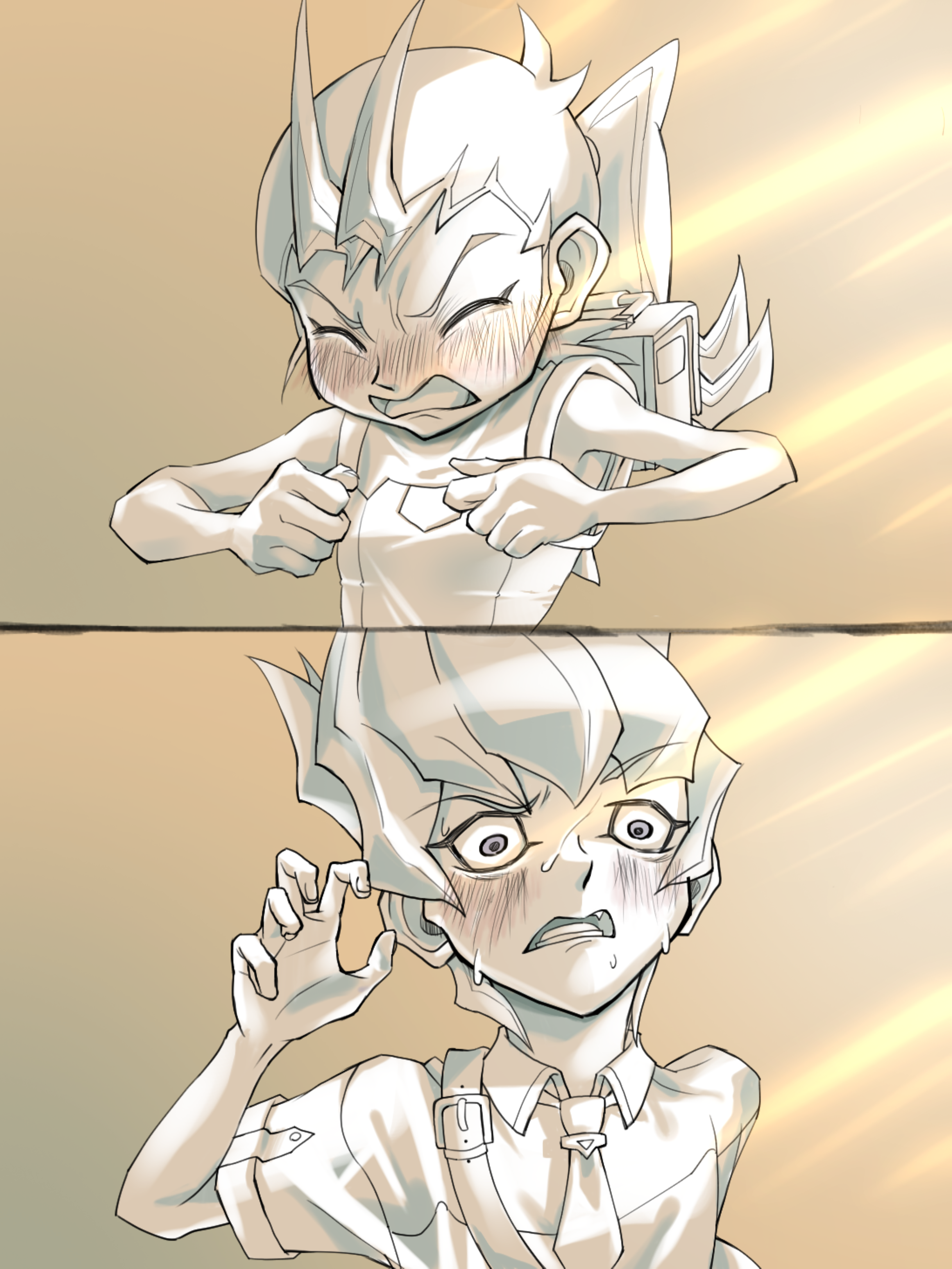 ベクターと遊馬♀
